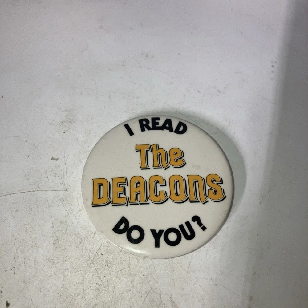 I READ The DEACONS DO YOU?‎ Button